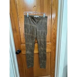 What Goes Around Comes Around Stretch Leather Snakeskin Pants – Size S